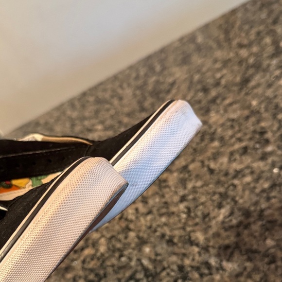 Vans multi tropic Black and Floral Canvas Sneakers EUC 8.5 - Picture 14 of 15